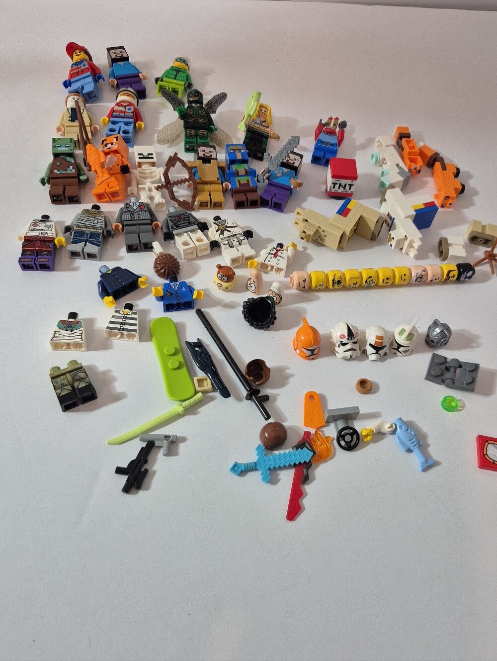 Lego Minifigures Mix Lot Assortment Replacement